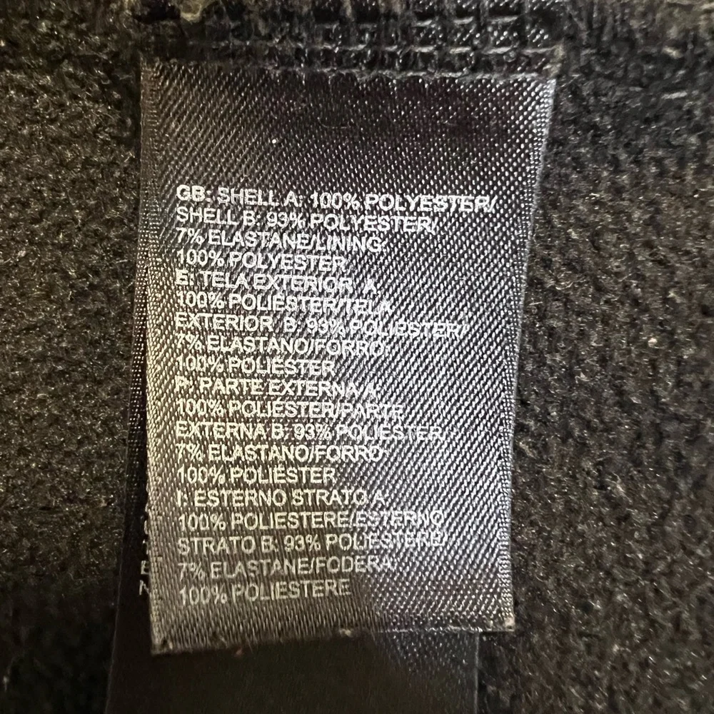 The North Face Men's Canyonlands Fleece Jacket Size Men’s Medium Color Black